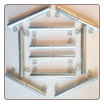 10pc 1" 2 Way Joiner / Connector Canopy Fitting (FCB) Free Shipping 10pc 1" 2 Way Joiner / Connector Canopy Fitting (FCB) Free Shipping