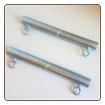 2pc 1" 2 Way Joiner / Connector Canopy Fitting (FCB) Free Shipping
