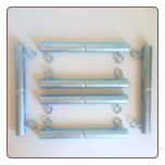 6pc 1" 2 Way Joiner / Connector Canopy Fitting (FCB) Free Shipping