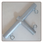 1pc 1 5/8" 3 Way "T" Slide Thru / Slider Fitting (FWOT) 1pc 1 5/8" 3 Way "T" Slide Thru / Slider Fitting (FWOT)