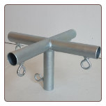 1pc 1" 5 Way Flat Top Center w/ Leg (F5B) 1pc 1" 5 Way Flat Top Center w/ Leg (F5B)