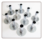 10pc - 3/4" Baseball Batting Cage Ground Plate Foot Pad (FPA) ~ Free Shipping 10pc - 3/4" Baseball Batting Cage Ground Plate Foot Pad (FPA) ~ Free Shipping