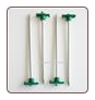 4pc 10" Long Tent &amp; Tie Down Steel Nails Stakes- Free Shipping