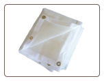 6' X 10' White Mesh Screen Shade Tarp - Approx. 5'6' x 9'6" ~ Free Shipping 6' X 10' White Mesh Screen Shade Tarp - Approx. 5'6' x 9'6" ~ Free Shipping