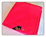 10' X 20' Red Heavy Duty Poly Tarp - Approx. 9'6" x 19'6" ~ Free Shipping