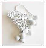 6" White Premium Heavy Duty Ball Bungees 25 pcs ~ Free Shipping 6" White Premium Heavy Duty Ball Bungees 25 pcs ~ Free Shipping
