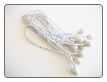 11" White Heavy Duty Ball Bungees 25 pcs ~ Free Shipping 11" White Heavy Duty Ball Bungees 25 pcs ~ Free Shipping