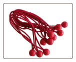 9" Red Premium Heavy Duty Ball Bungees 100 pcs ~ Free Shipping 9" Red Premium Heavy Duty Ball Bungees 100 pcs ~ Free Shipping