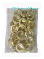 GROMMET REPAIR KIT w/PUNCH - 60pc Tarps, Tents, Awnings, Pool. Leather - FREE SHIPPING GROMMET REPAIR KIT w/PUNCH - 60pc Tarps, Tents, Awnings, Pool. Leather - FREE SHIPPING