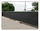 6' x 50' Black Mesh Screen Shade Fence Tarp ~ Approx. 5'6" x 49'6" - Free Shipping 6' x 50' Black Mesh Screen Shade Fence Tarp ~ Approx. 5'6" x 49'6" - Free Shipping