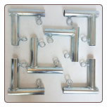 6pc 1" 2 Way "L" Shaped Slide Thru / Slider Fitting (FOLB) Free Shipping 6pc 1" 2 Way "L" Shaped Slide Thru / Slider Fitting (FOLB) Free Shipping