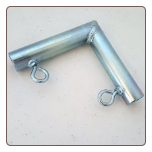 2 way CORNER CANOPY FITTING (FLA) 3/4" Pipe ~ Canopy Parts F/S
