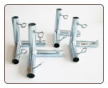 4pc 1" 3 Way Flat Corner (F3B) Free Shipping 4pc 1" 3 Way Flat Corner (F3B) Free Shipping