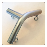 1pc 1" 3 Way High Peak Corner / Top Peak End w/ Eyebolts (FB3G) Free Shipping 1pc 1" 3 Way High Peak Corner / Top Peak End w/ Eyebolts (FB3G) Free Shipping