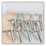 8pcs 1" 3 Way High Peak Corner / Top Peak End w/ Eyebolts (FB3G) Free Shipping 8pcs 1" 3 Way High Peak Corner / Top Peak End w/ Eyebolts (FB3G) Free Shipping