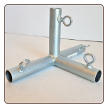 1pc 1 3/8" 4 Way Flat Edge Batting Cage Fitting (FVF4) Free Shipping 1pc 1 3/8" 4 Way Flat Edge Batting Cage Fitting (FVF4) Free Shipping