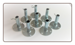 8pc - 3/4" Short Foot Pad Canopy Fittings (FPA) ~ Free Shipping