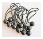 6" Black Premium Heavy Duty Ball Bungees 100 pcs ~ Free Shipping 6" Black Premium Heavy Duty Ball Bungees 100 pcs ~ Free Shipping