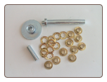 23pc 3/8" Grommet Kit with Punch for Tarps Awnings Tents Replacements - Free Shipping
