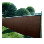 6' x 50' Brown Mesh Shade Screen Fence Tarp - Approx. 5'6" x 49'6" ~ Free Shipping 6' x 50' Brown Mesh Shade Screen Fence Tarp - Approx. 5'6" x 49'6" ~ Free Shipping