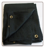50' X 50' Black Mesh Screen Shade Tarp ~ Approx. 49'6" x 49'6" - Free Shipping 50' X 50' Black Mesh Screen Shade Tarp ~ Approx. 49'6" x 49'6" - Free Shipping